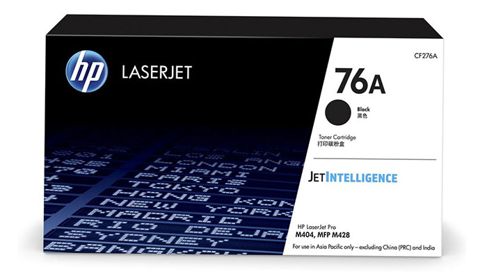 Hộp Mực Máy in Laser đen trắng HP76A (CF276A) - Dùng cho máy HP LaserJet Pro 404dn/ 404dw/ 404d/ 404n/ MFP M428fdw